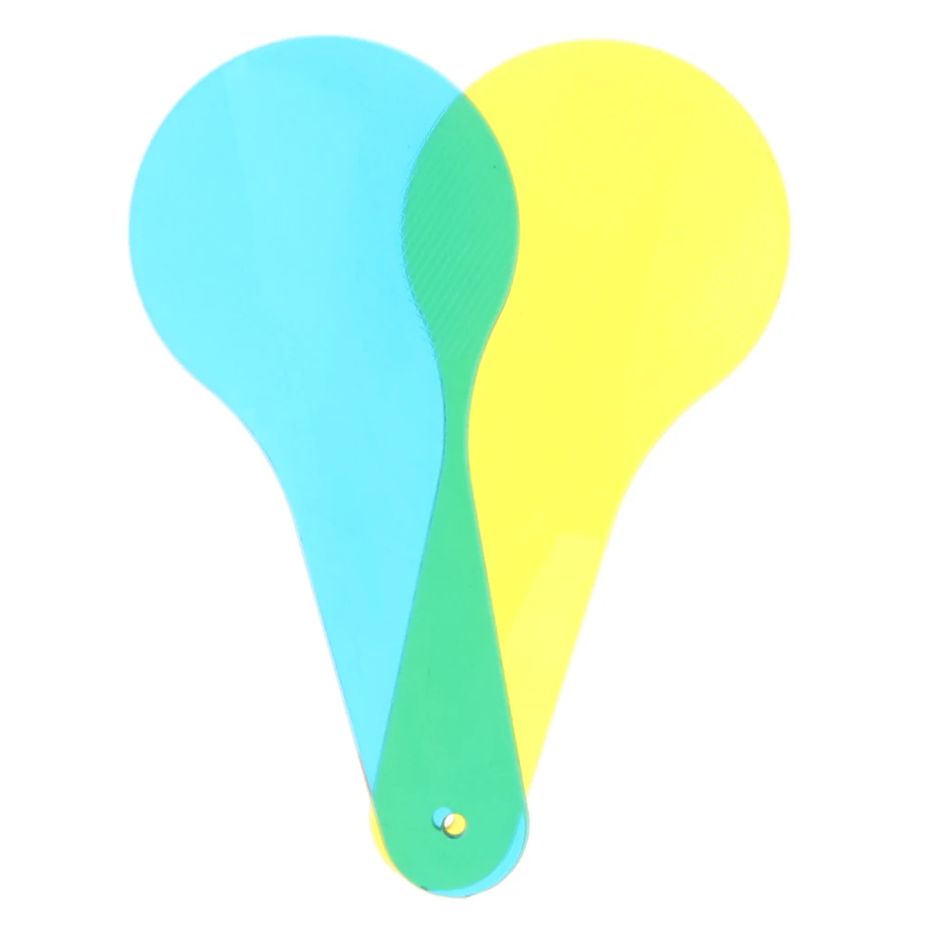 6 шт Пластиковые Детские Цвет фильтровальная пластина оптический Детская