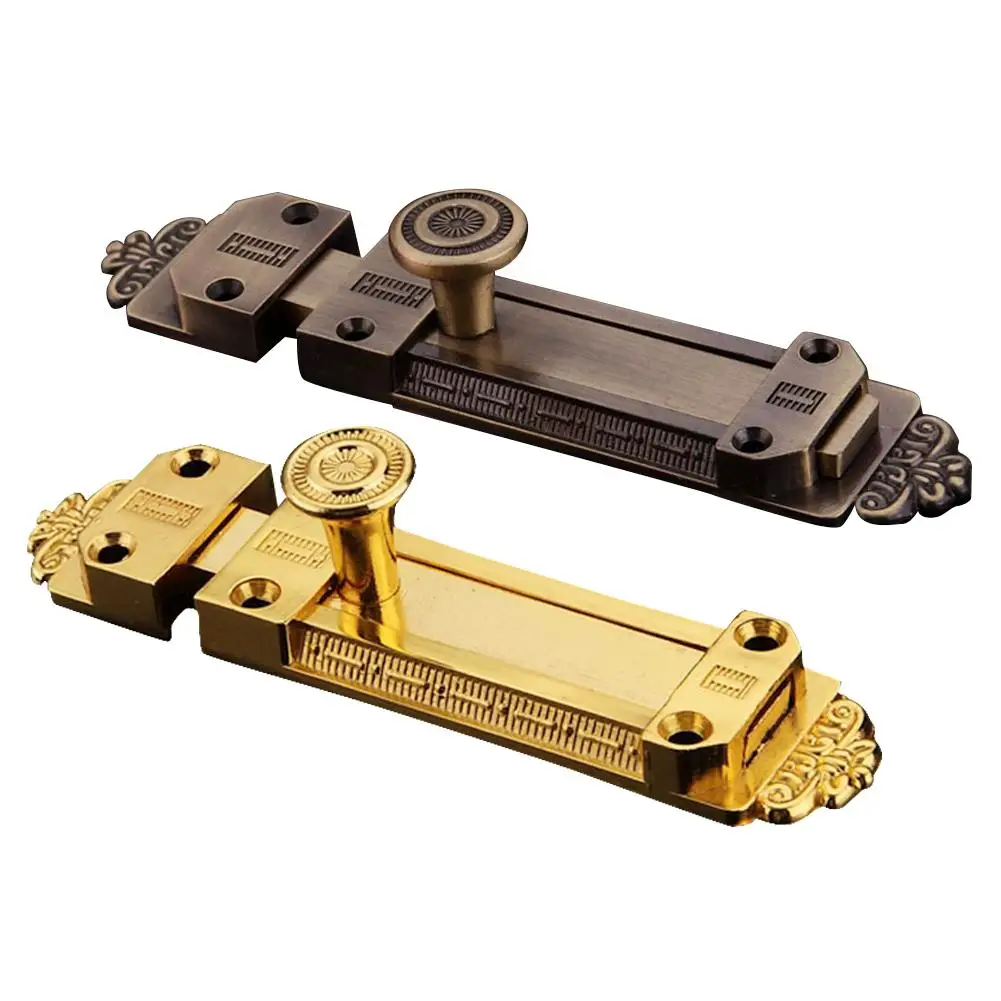 

5 Inches Door Latch Vintage Style European Door Latches Slide Bolt For Windows Doors Cabinets #40