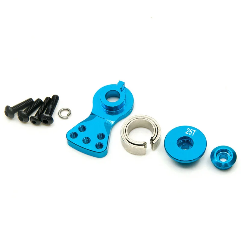 25T зубчатый полусервопривод для 1/8 1/10 RC автомобиля Лодка