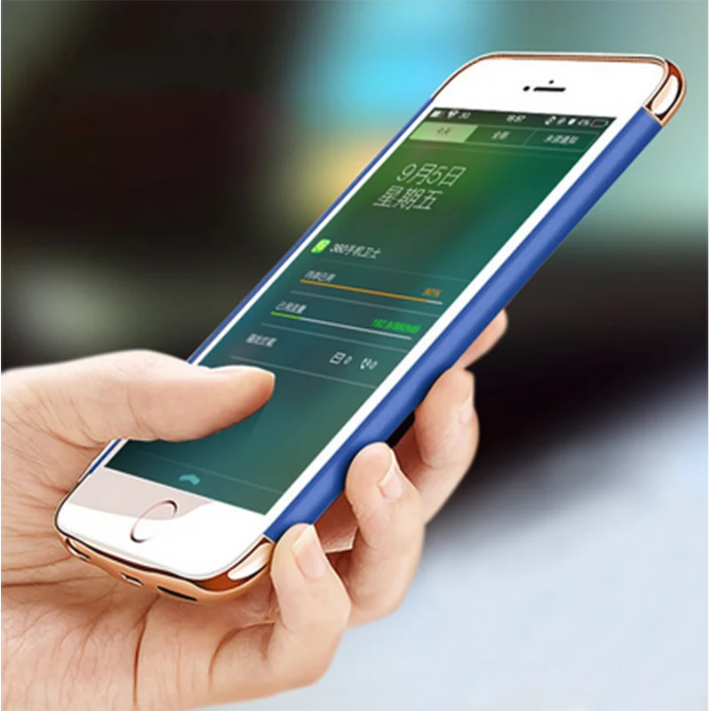 6000 мАч для зарядки Power Bank зарядное устройство Iphone 6 6S 7 8 SE2020 резервный аккумулятор