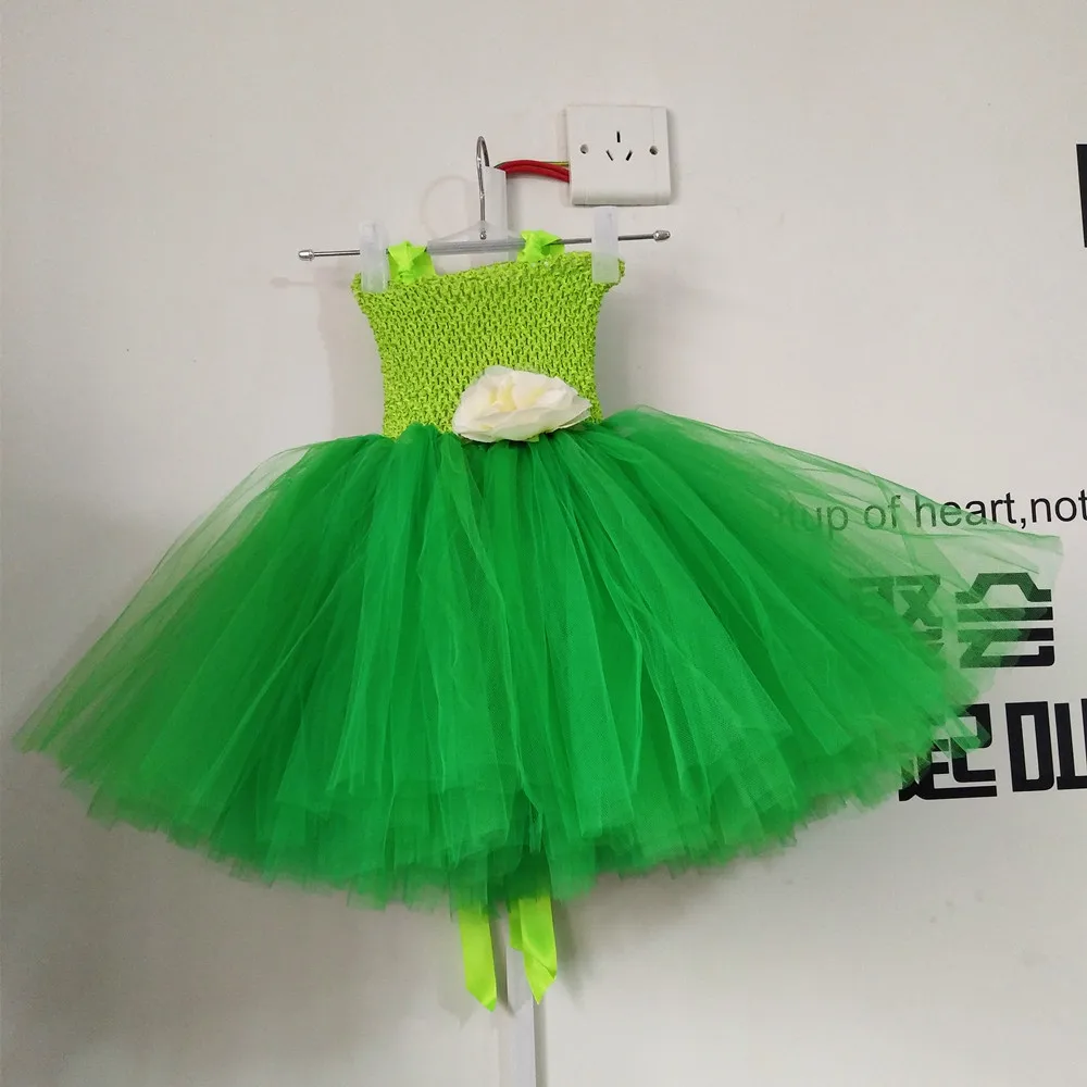 Новинка 2022 платье-пачка ручной работы для девочек с цветами детское платье на