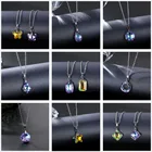 Цепочка с подвеской в виде сердца из нержавеющей стали