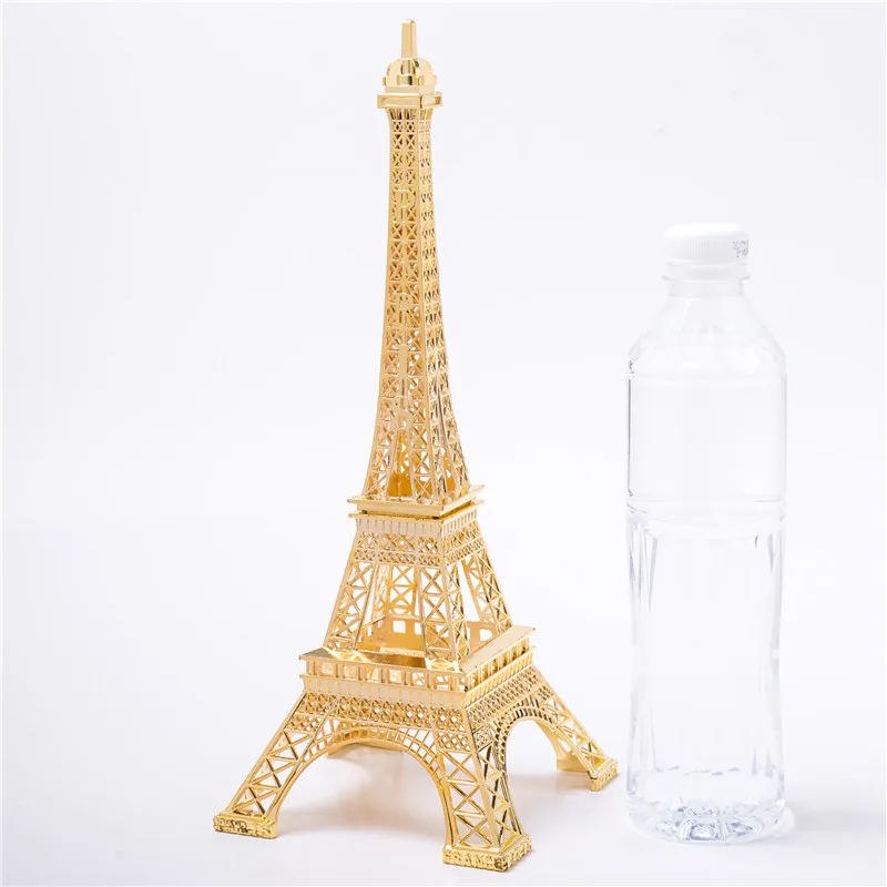 

Gold Tower Decor Zinc Alloy Home Decoration Improvement Gift Decorative Wine Cabinet