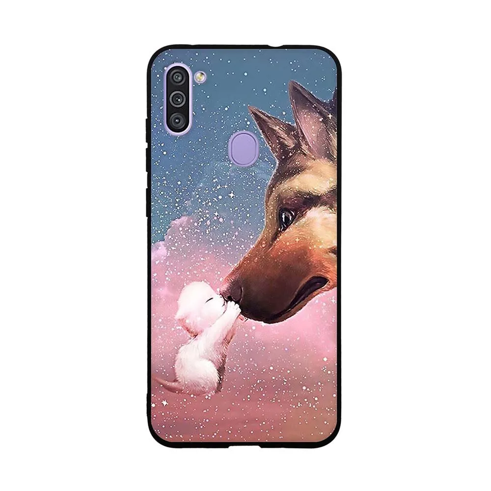 

For Samsung Galaxy A11 M11 SM-A115F SM-M115F Case Cover Soft TPU Silicone Case For Samsung A11 M11 A 11 M 11 Cover Cute Shell