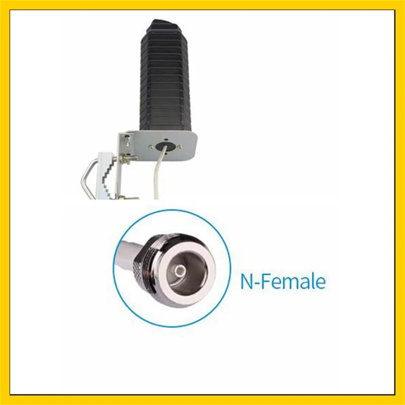 20dbi 4G LTE Yagi Antenna Omni Outdoor directional N-female connector for huawei ZTE 3G router modem 5M or 10M cable | Мобильные