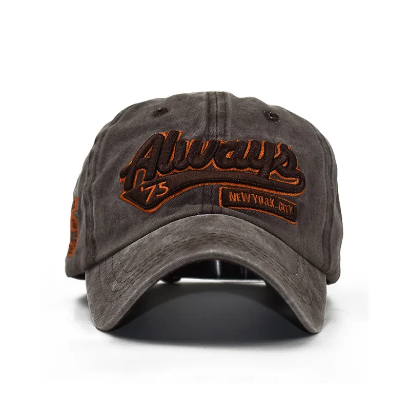 Кепка с вышивкой для мужчин и женщин хлопковая бейсболка Повседневная |