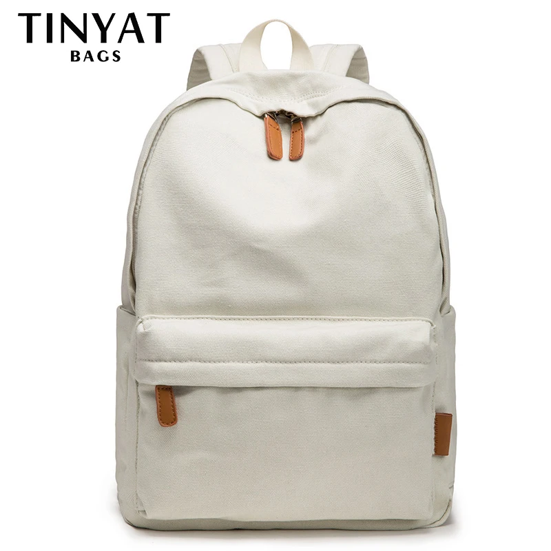 

TINYAT Women' 15 inch laptop backpacks computer male school Backpacks Rucksacks leisure for teenage Travel Shoulder Mochila Grey