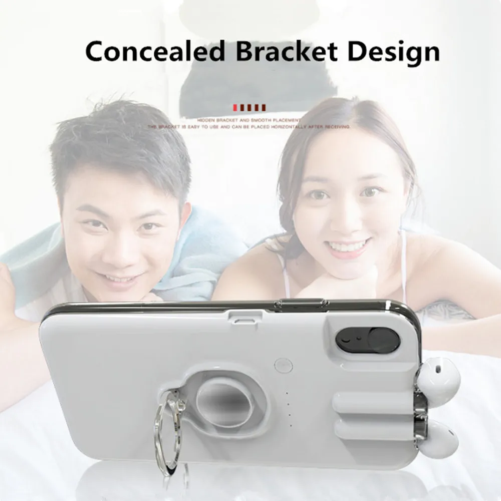 TWS Bluetooth 5 0 гарнитура чехол для iPhone 11 XS Max XR 8 7 6 6s беспроводные наушники зарядное