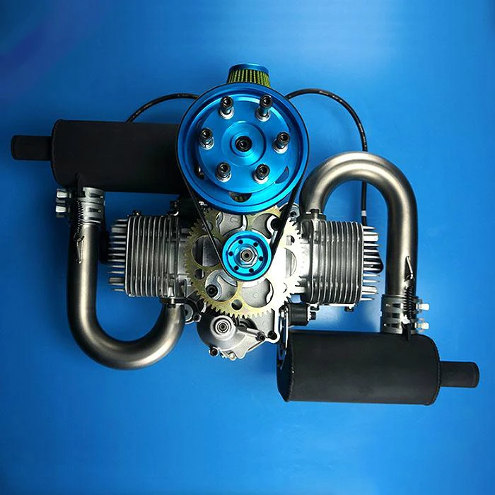 Оригинальный высококачественный бензиновый двигатель DLE200 DLE 200CC для парамотора