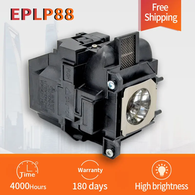 

Free shipping Projector Lamps ELPLP88 for EPSON EB-S04/EB-S31/EB-W31/EB-W32/EB-X31/EB-97H With Housing