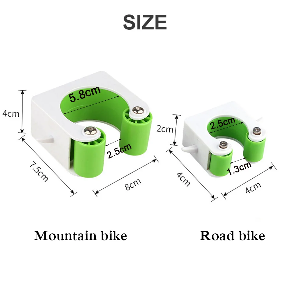 Bicycle Parking Rack Portable Road Wall Mount Hook Bracket MTB Bike Buckle Stand Holder Indoor Vertical Tire Support Accessories | Спорт и