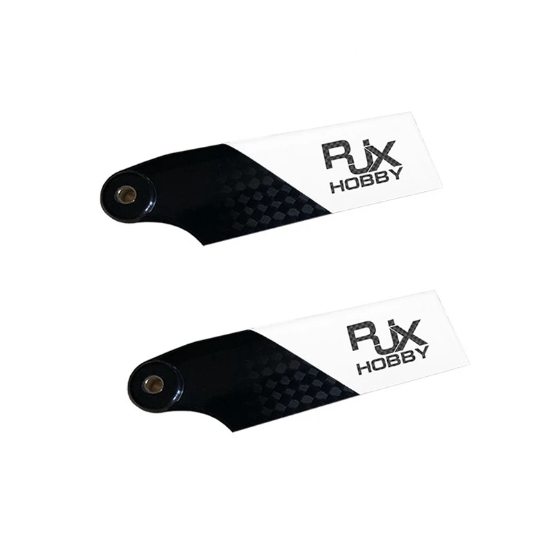 

1 Pair RJX 70mm Carbon Fiber Tail Rotor Blades for 450 RC Helicopter