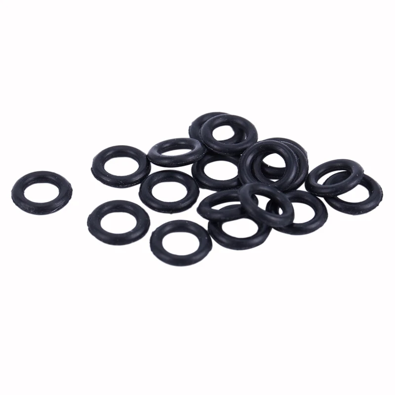 20x Black Rubber Oil Seal Sealed O Rings Gasket Washers 5*1*3mm | Обустройство дома