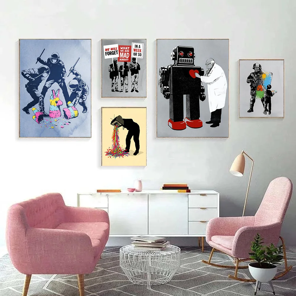 

New 5D DIY Diamond Painting Robot Doctor Picture Full Drill Embroidery Mosaic Cross Stitch Kit Home Decoration Holiday Gift