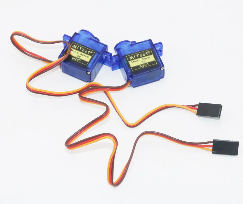2 шт. Mitoot Новый SG90 9G мини микро сервомотор для RC 250 450 Вертолет Самолет управление s