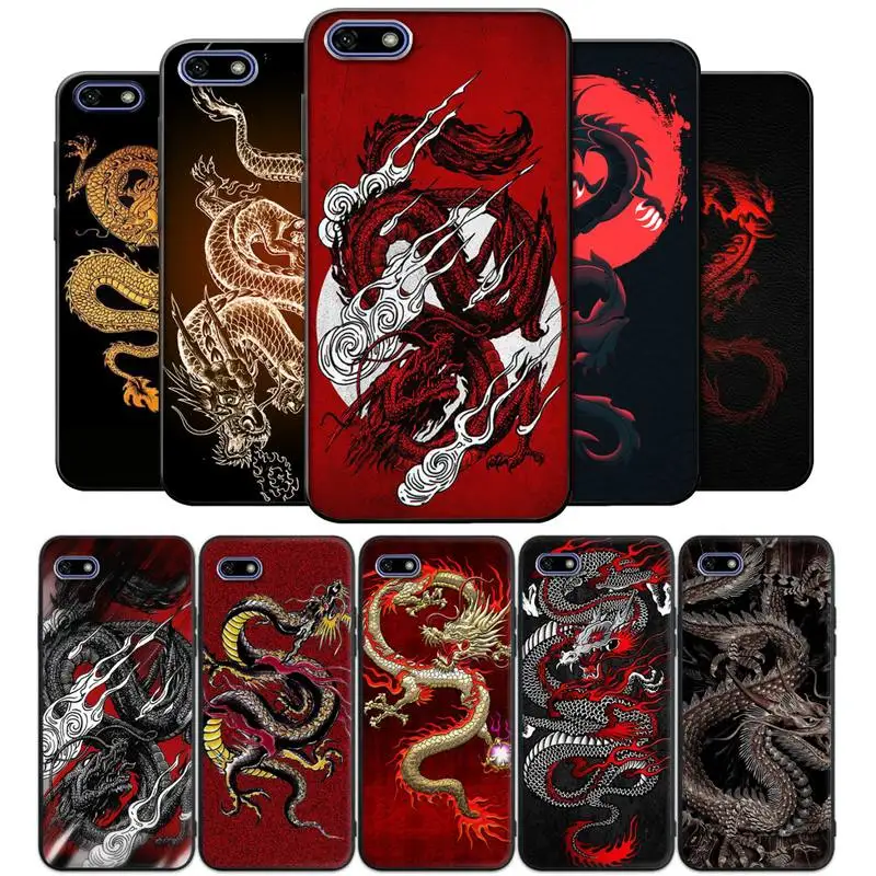 

Dragon Phone Case for vivo Y53 Y55 Y66 Y67 Y69 Y71 Y75 Y79 Y81 Y83 Y85 Y91 Y81S Y97 x9 x9s x20 plus