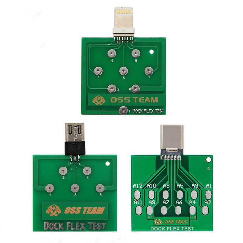 Гибкая тестовая плата ZK30 Micro USB для iPhone 11 xs x 6 7 8 6s док станция зарядки