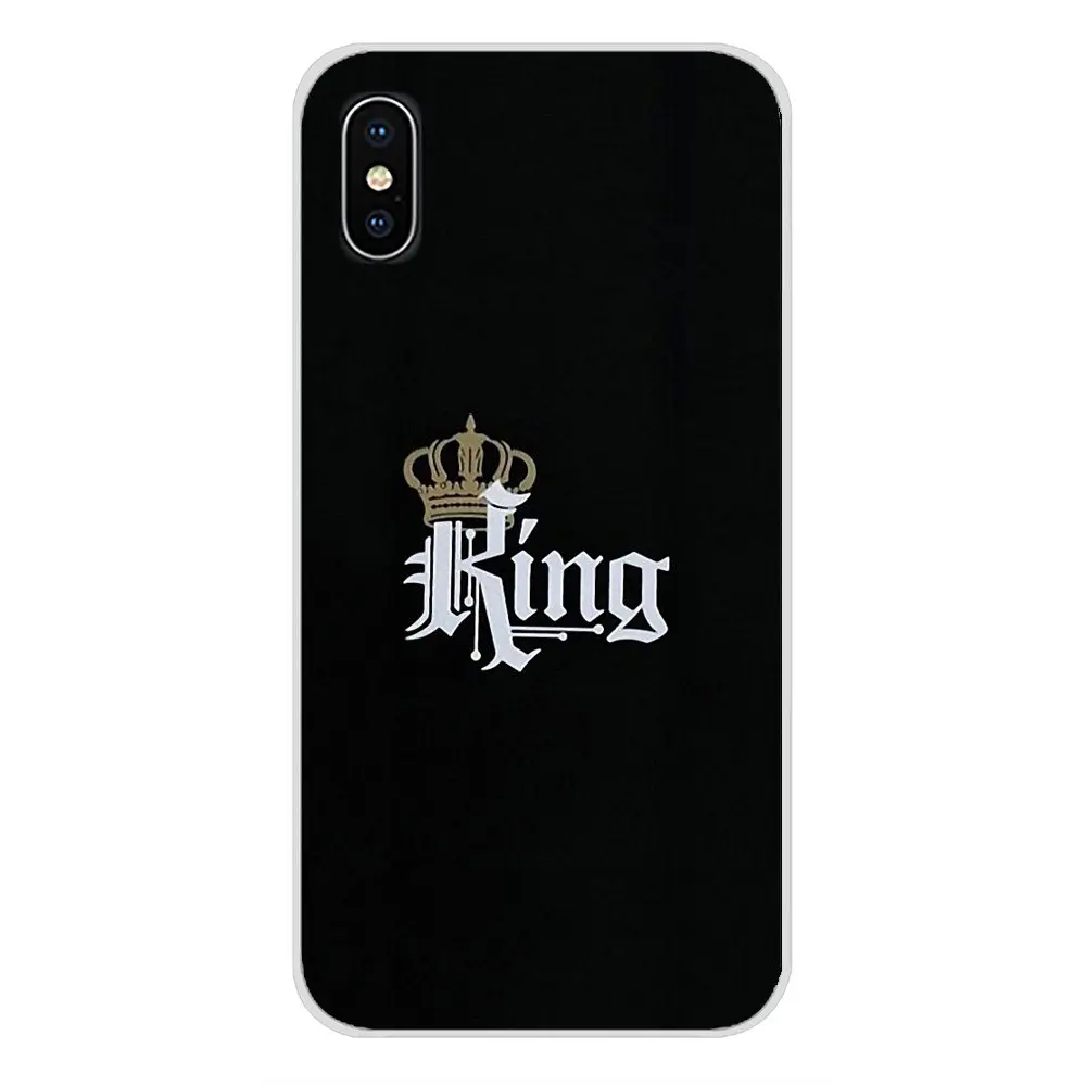 King Queen чехлы для Huawei G7 G8 P7 P8 P9 P10 P20 P30 Lite Mini Pro P Smart Plus 2017 2018 2019 аксессуары телефонов