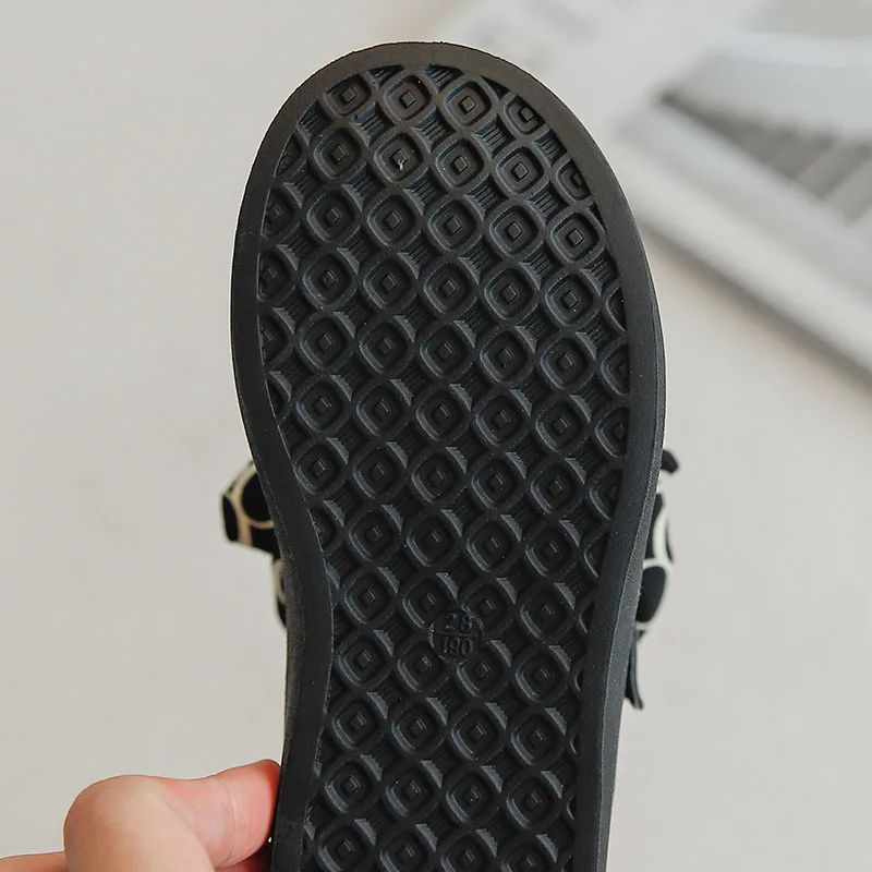 

2021 Fashion Children Shoes Casual Kids Shoes Breathable Princess Shoes For Girls Solid Color Bow Girls Leather Boots