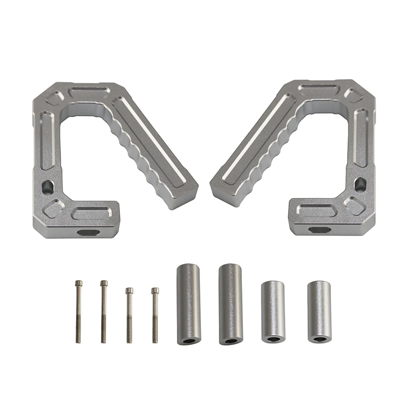 

Алюминиевые автомобильные передние ручки захвата для Jeep JK Wrangler 07-18 Sport Sahara Rubicon 2/4 пара дверей