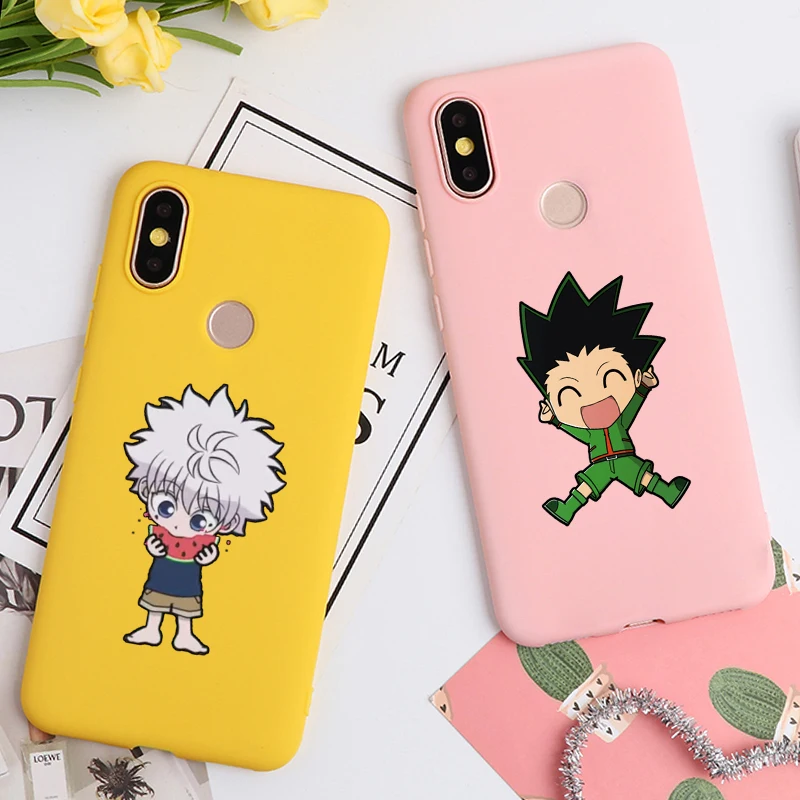 Чехол для телефона с аниме HUNTER x HxH Gon Killua Xiaomi Mi 10 CC9 9 SE 9T Mi9T 8 Lite на Redmi Note 7 8T K30 K20
