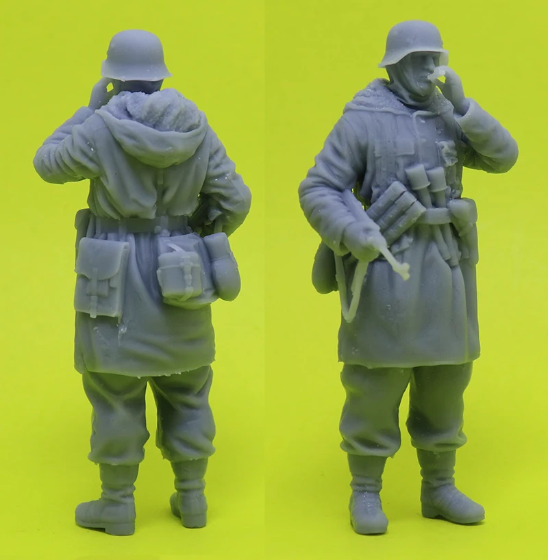 

1/24 75mm 1/18 100mm Resin Model Kits World War II German Tank Soldiers Figure Unpainted No Color RW-040