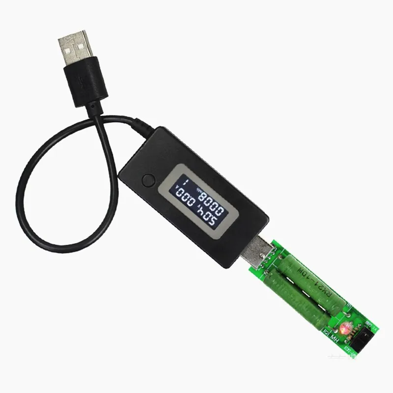Мини Портативный ЖК-детектор USB Вольтметр Амперметр мобильное зарядное устройство Емкость Тестер измеритель напряжения тока зарядки монитор