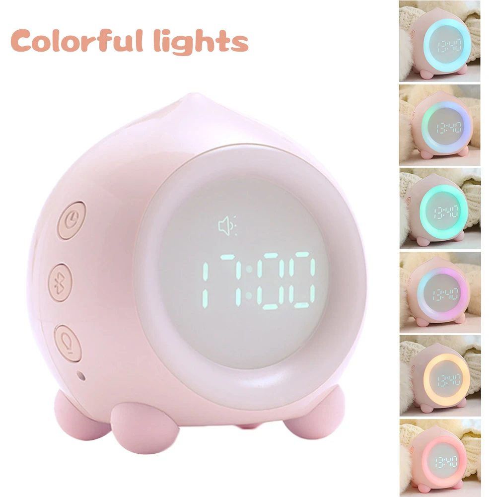

Kids Digital Alarm Clock Children's Sleep Trainer Sunrise Simulator LED Night Light Wake Up Clock
