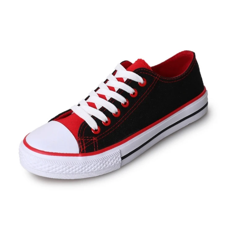 Парусиновая обувь на плоской подошве в стиле ретро гонконгском весна 2019 | Обувь