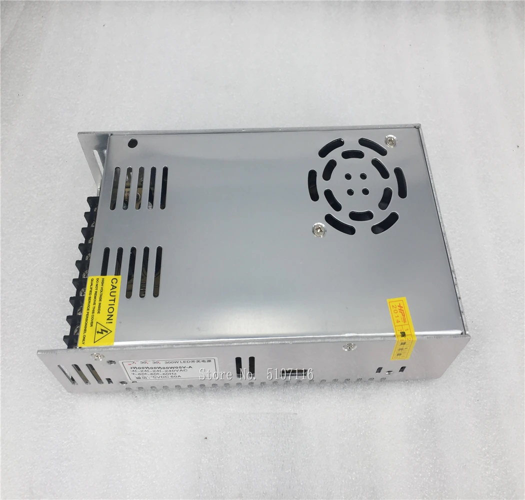 

Оригинальный импульсный источник питания для 5 В, 60 А светодиодный HB300W05V-A напряжение 4,2-В постоянного тока, регулируемый, полностью протести...