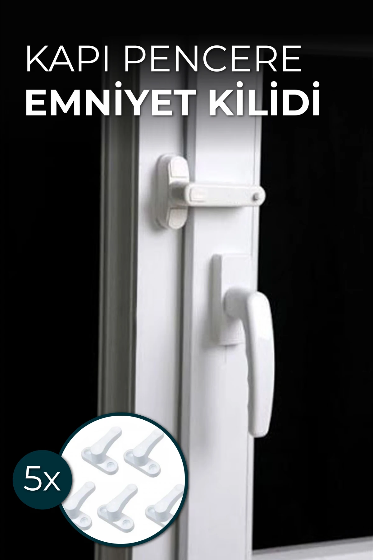 

Door Window Safety Lock 5'li