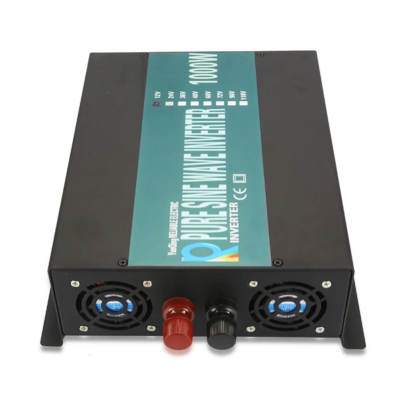 2000 Вт пиковый 1000 Чистый синусоидальный солнечный инвертор от 24 В до 220 резервный 12