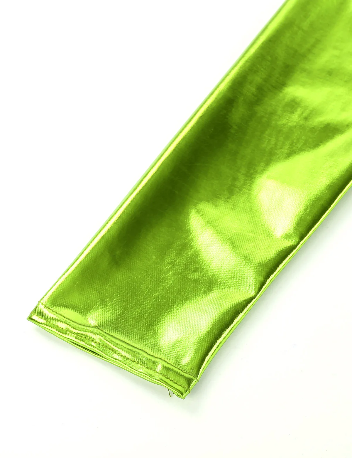 Женское блестящее металлическое нижнее белье с глубоким V образным вырезом