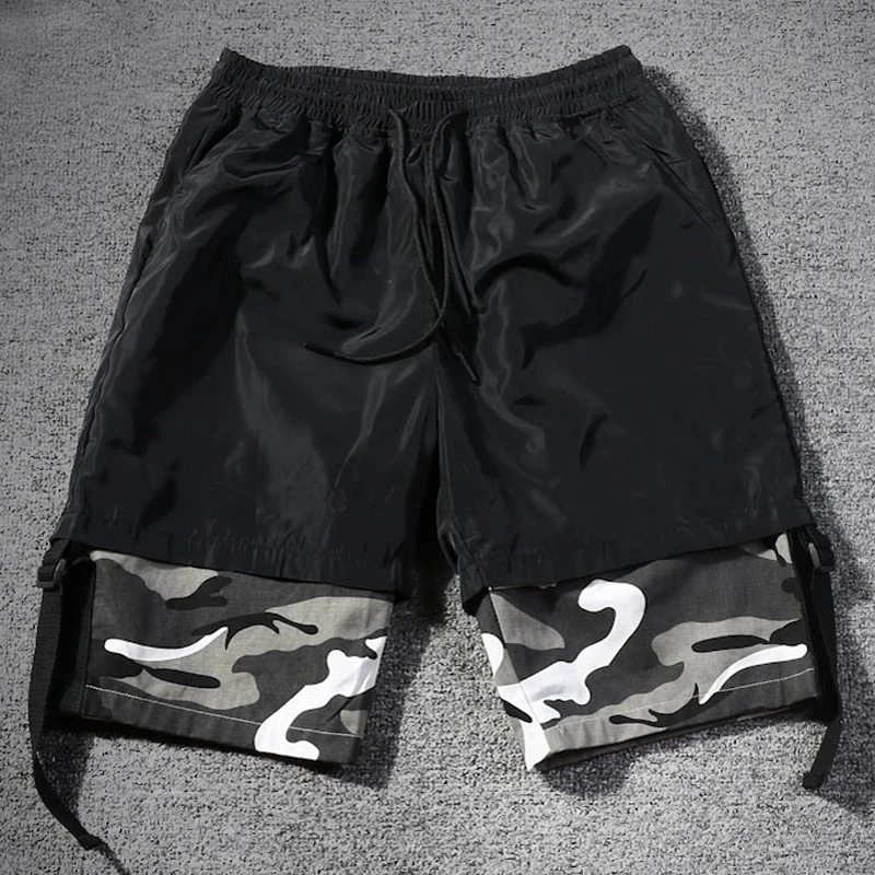 

Summer camouflage shorts 2xl-7xl 8xl plus size cotton shorts oversized european male hiphop loose short trousers Patchwork