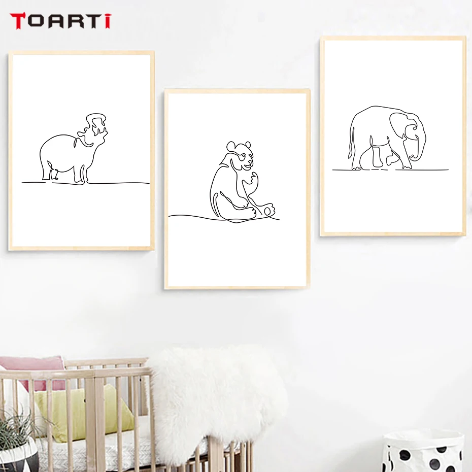 Постер и печать в скандинавском стиле черная картина декор для гостиной дома