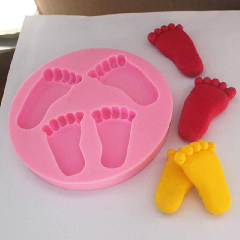3D Маленькая силиконовая форма для выпечки на щиколотке формочка шоколада конфет