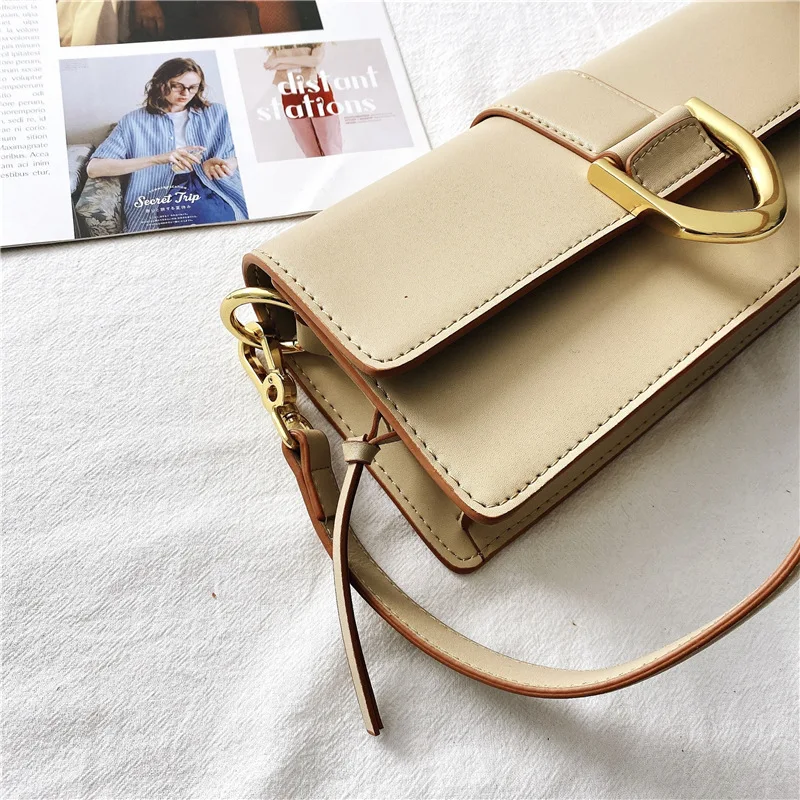 

Bags For Women 2021 Retro Casual Women's Totes Shoulder Bag Fashionable Exquisite Shopping Bag Cowhide Leather Baguette Handbags