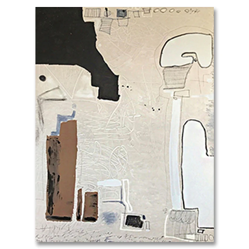 

Modern New Abstract Unframed Colors No Frame Oil Painting Wall Decor Canvas Art Christmas Artwork For Living Room Decoration
