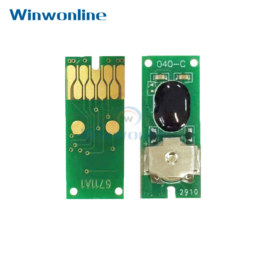 1X T6711 L1455 чернильный чип для коробки технического облсуживания Epson WF 7610 7620 7720 7110 7210
