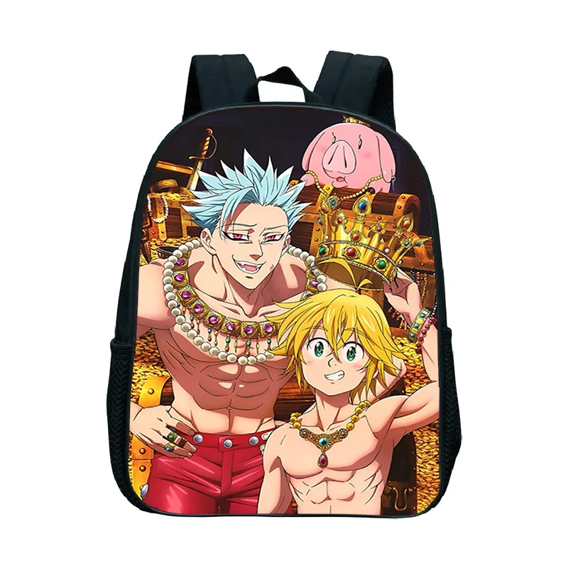 5 Рюкзак The Seven Deadly Sins, школьные сумки на плечо для маленьких мальчиков и девочек, рюкзак для детского сада, детские школьные сумки - Цвет: 5