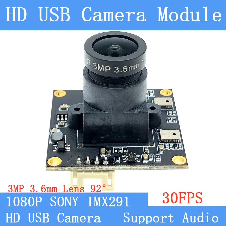 Веб камеры Star светильник низкой освещенности наблюдения Камера 2MP Sony IMX291 Full HD 1080P