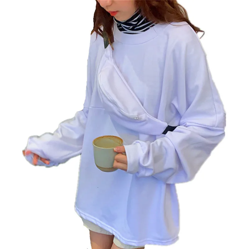 

Уличная одежда в стиле хип-хоп, осенняя Новинка, свободные однотонные толстовки с капюшоном и карманом, модная Толстовка для мужчин и женщин...