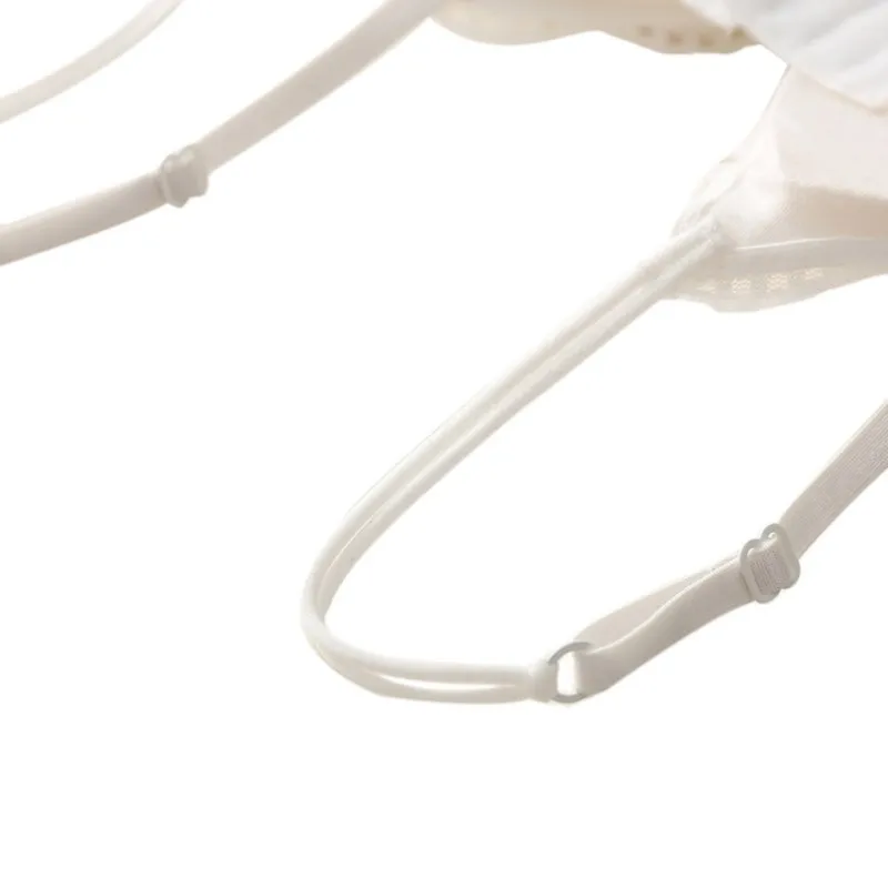 

Women Lingerie Sexy Bra Set 3/4 Cup WirelessTransparent Panties Underwear Set Female Intimates Suit