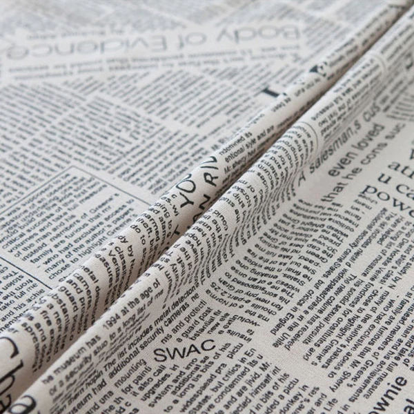 

Retro Newspapers Pattern Decorative Table Cloth Cotton Linen Tablecloth Dining Table Cover For Kitchen Home Decor
