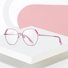 Новинка 2022, лидер продаж, женские очки, модные оптические очки с полным ободком, женские высококачественные суперлегкие очки с оправой из сплава, Рецептурные очки