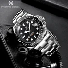 Pagrne дизайн 2021 новые роскошные модные повседневные мужские автоматические механические часы из нержавеющей стали сапфировые водонепроницаемые часы с календарем