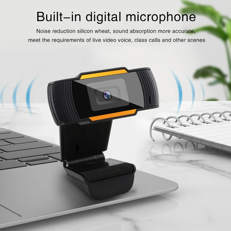 Webcam 1080P 720P 480P Full HD Web Camera Built-in Microphone Rotatable USB Plug Web Cam For PC Computer Mac Laptop Desktop