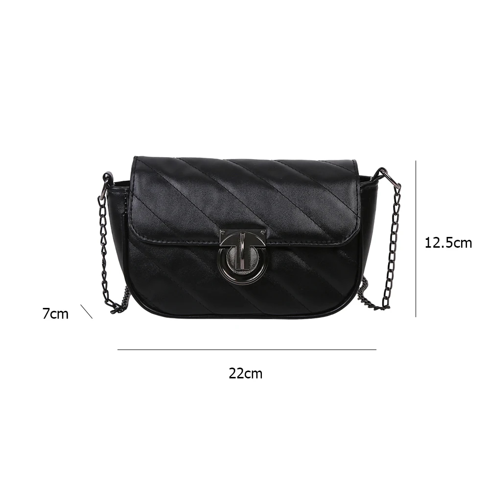 

Simply Crossbody Bags Women Hasp Purse Travel PU Leather Solid Color Shoulder Messenger Bag Street Handbags for Women 2021