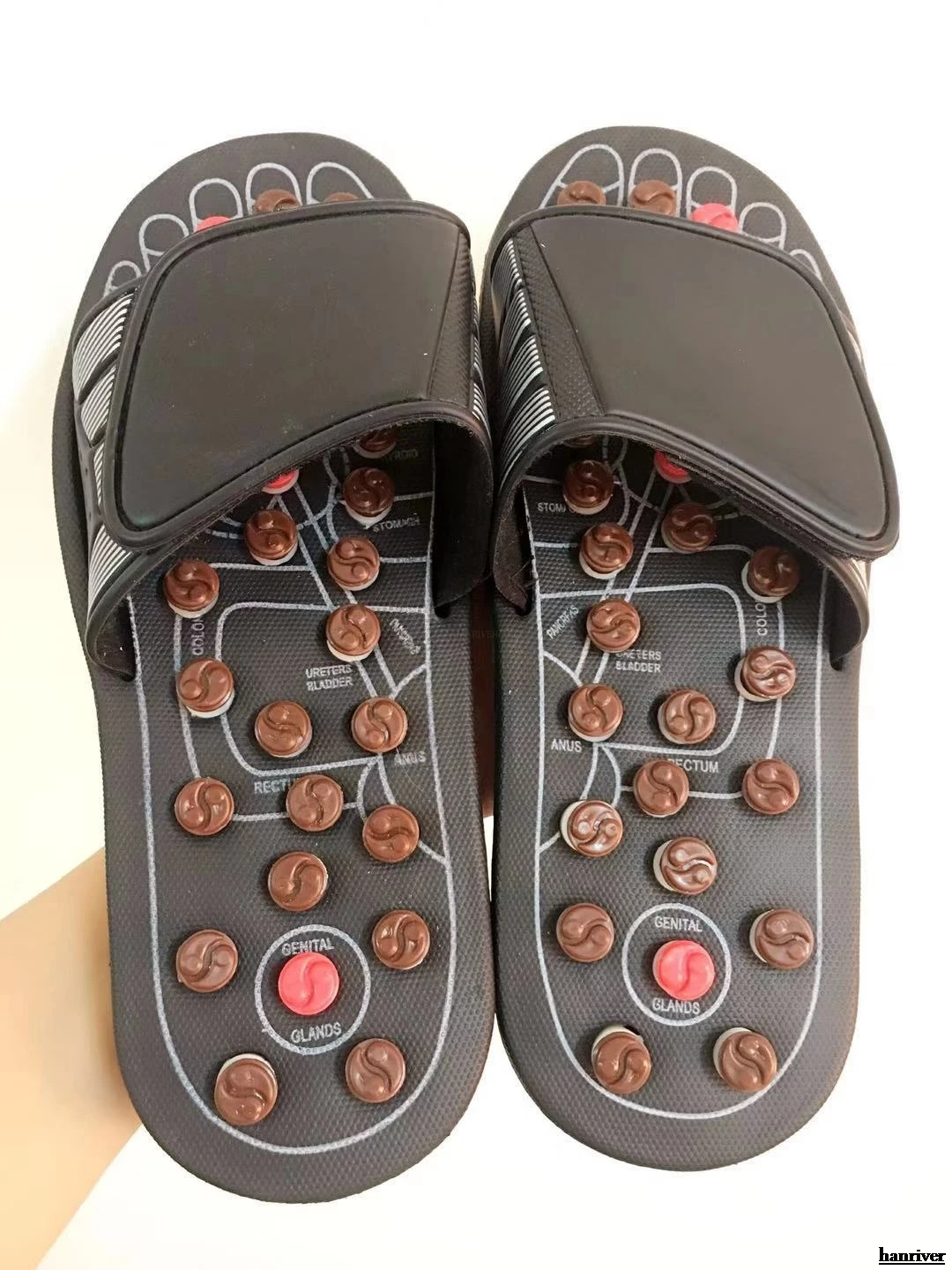 Массажные тапочки для ног акупунктурная терапия Массажная обувь активация