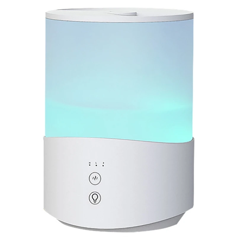 

Диффузор для увлажнителя воздуха объемом 2,5 л, тихий диффузор для эфирного масла со стандартным ночным освещением, для ультразвуковой детск...